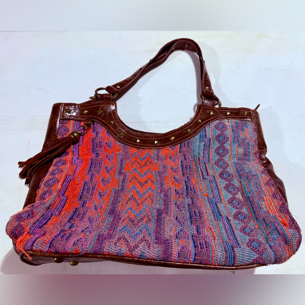 Colorful Aztec Patterned Women's Tote Bag #HOBO style #poshmark @everyone